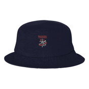 Bio-Washed Bucket Cap, RES_Red/White