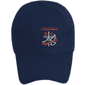 Youth Baseball Cap Six Panel Twill, RES_Red/White